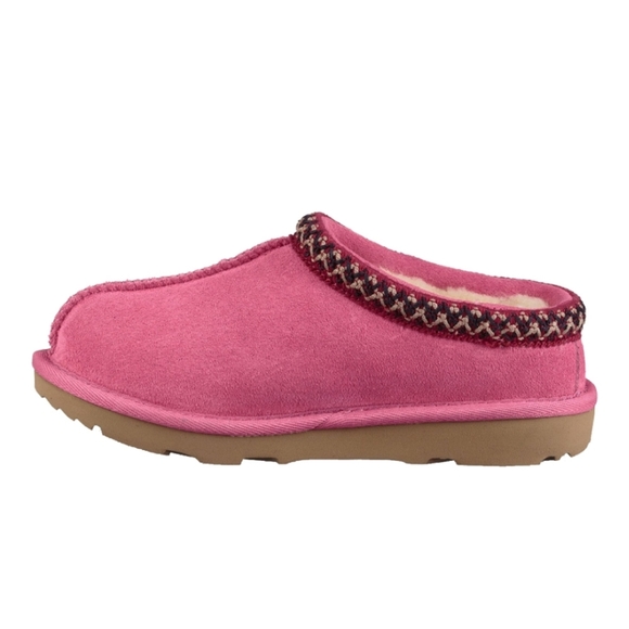 New UGG Pink Kids' Tasman II Slippers Size 7.5 - Picture 12 of 16
